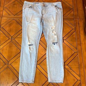Mossimo Slim Ankle Denim Skinny Jean Sz. 15
